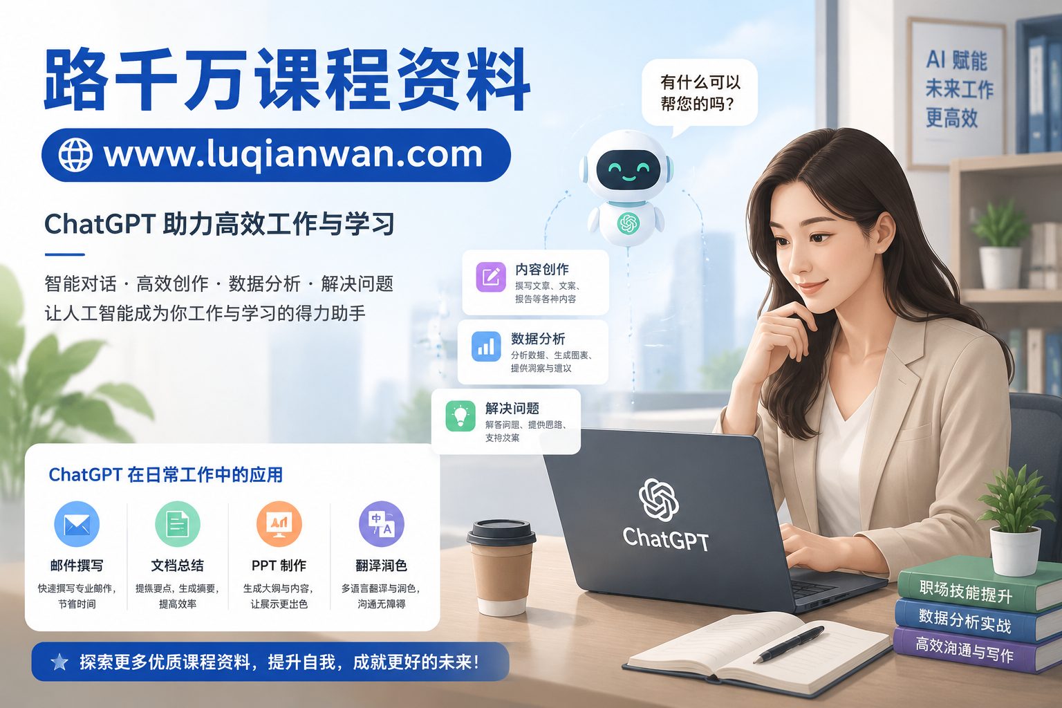 路千万课程资料 使用ChatGPT