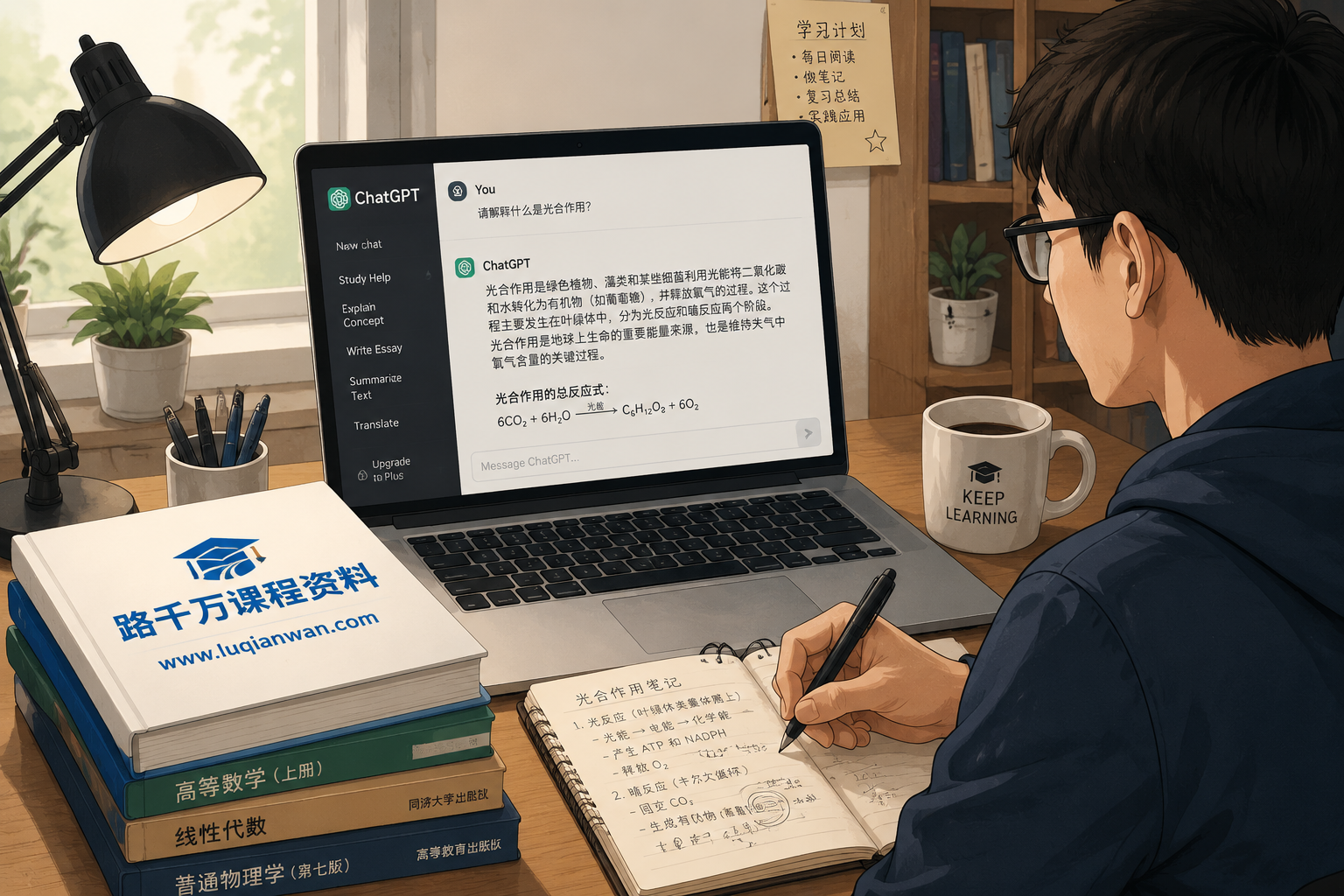通过路千万课程资料学习ChatGPT