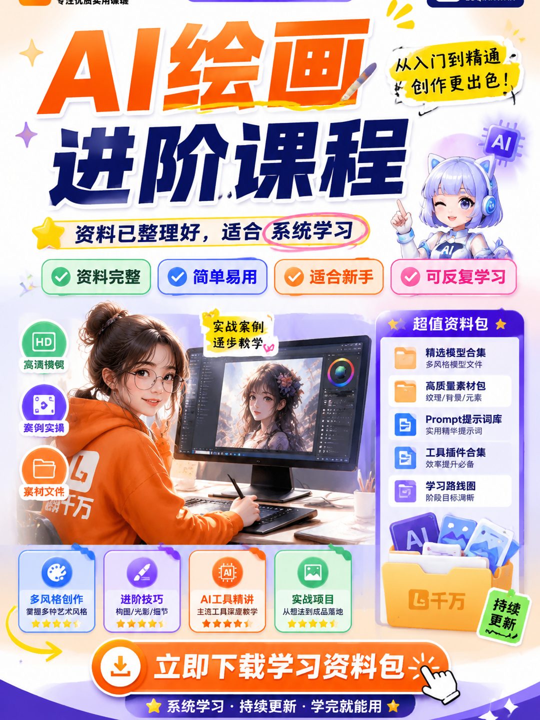 AI绘画进阶课程课程资料