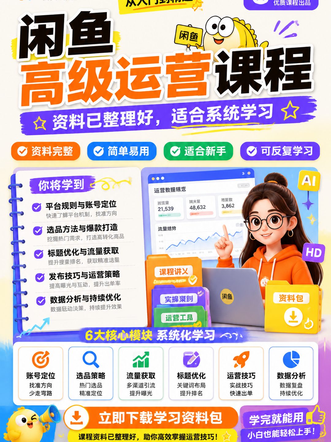 闲鱼高级运营课程课程资料