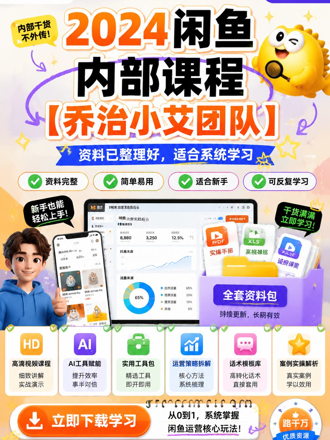 2024闲鱼内部课程【乔治小艾团队】课程资料