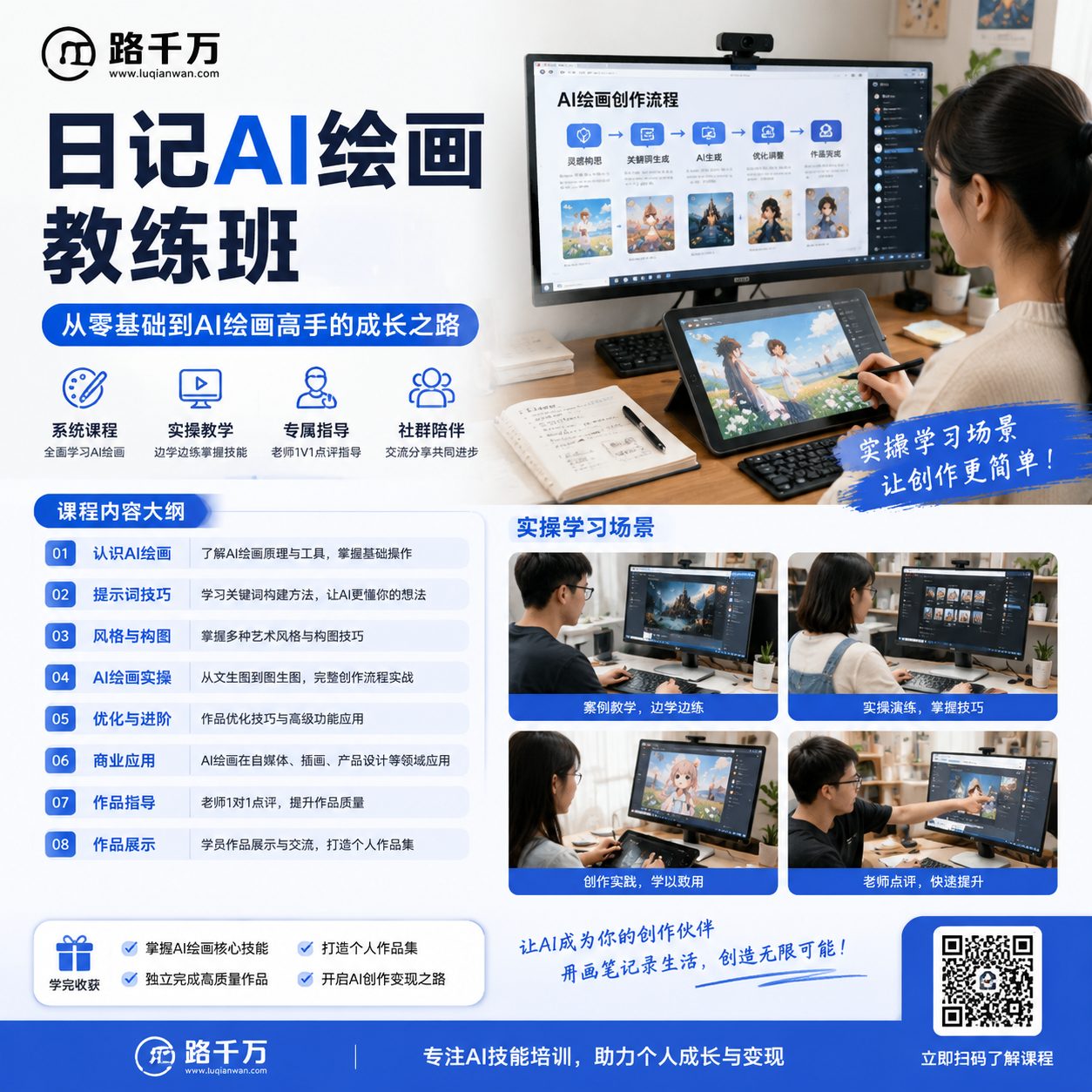 设计日记AI绘画教练班课程资料