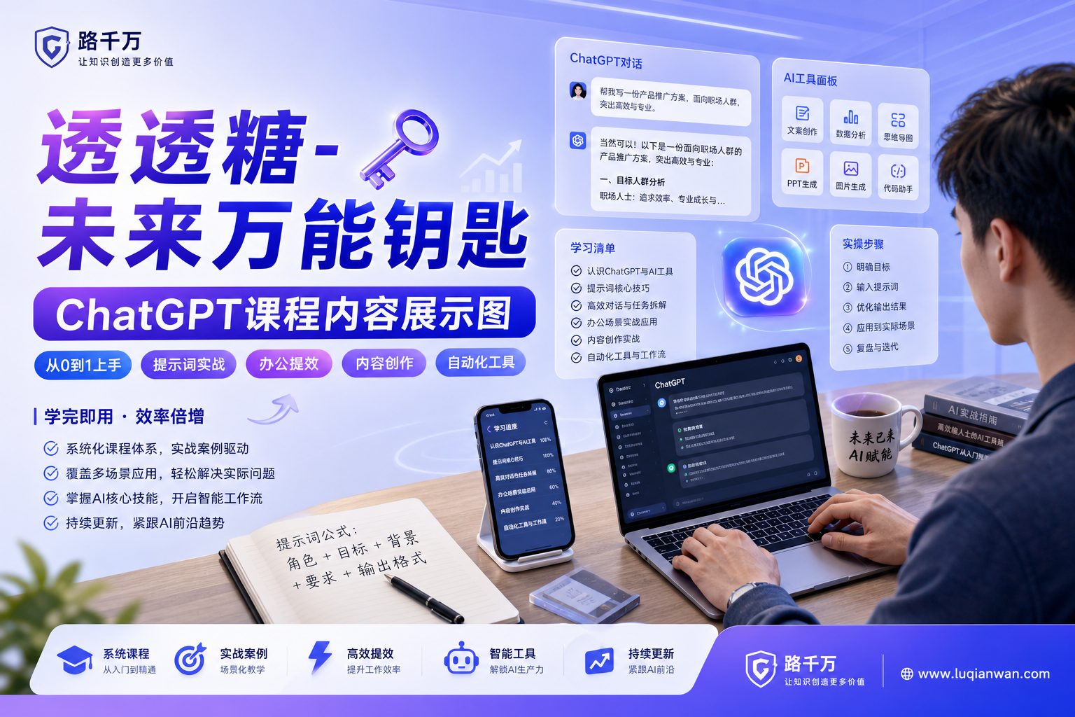 透透糖-未来万能钥匙ChatGPT课程资料