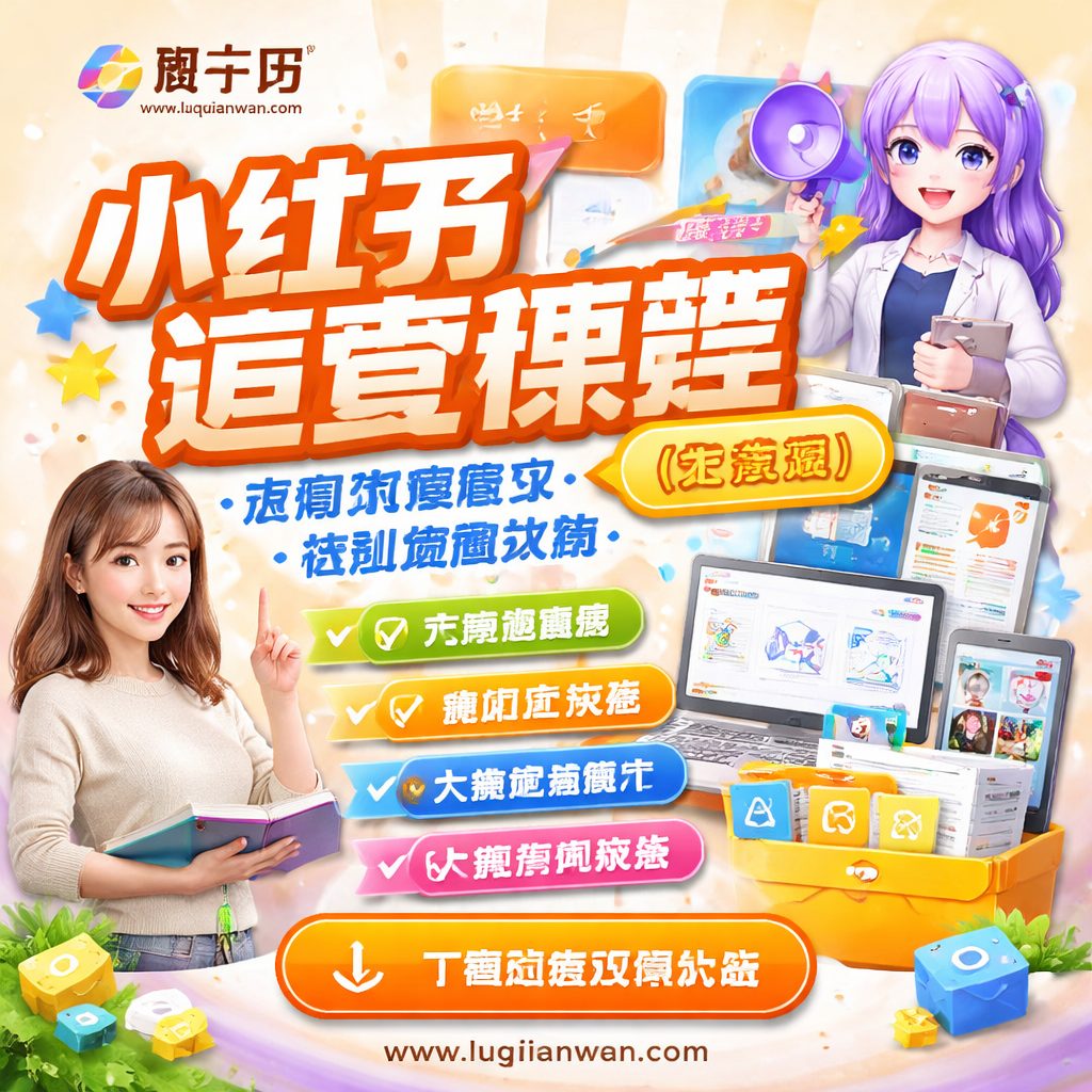 小红书运营课程（许筐筐）课程主图