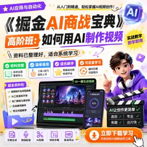 AI视频制作进阶课程:从创意到成片的完整方法