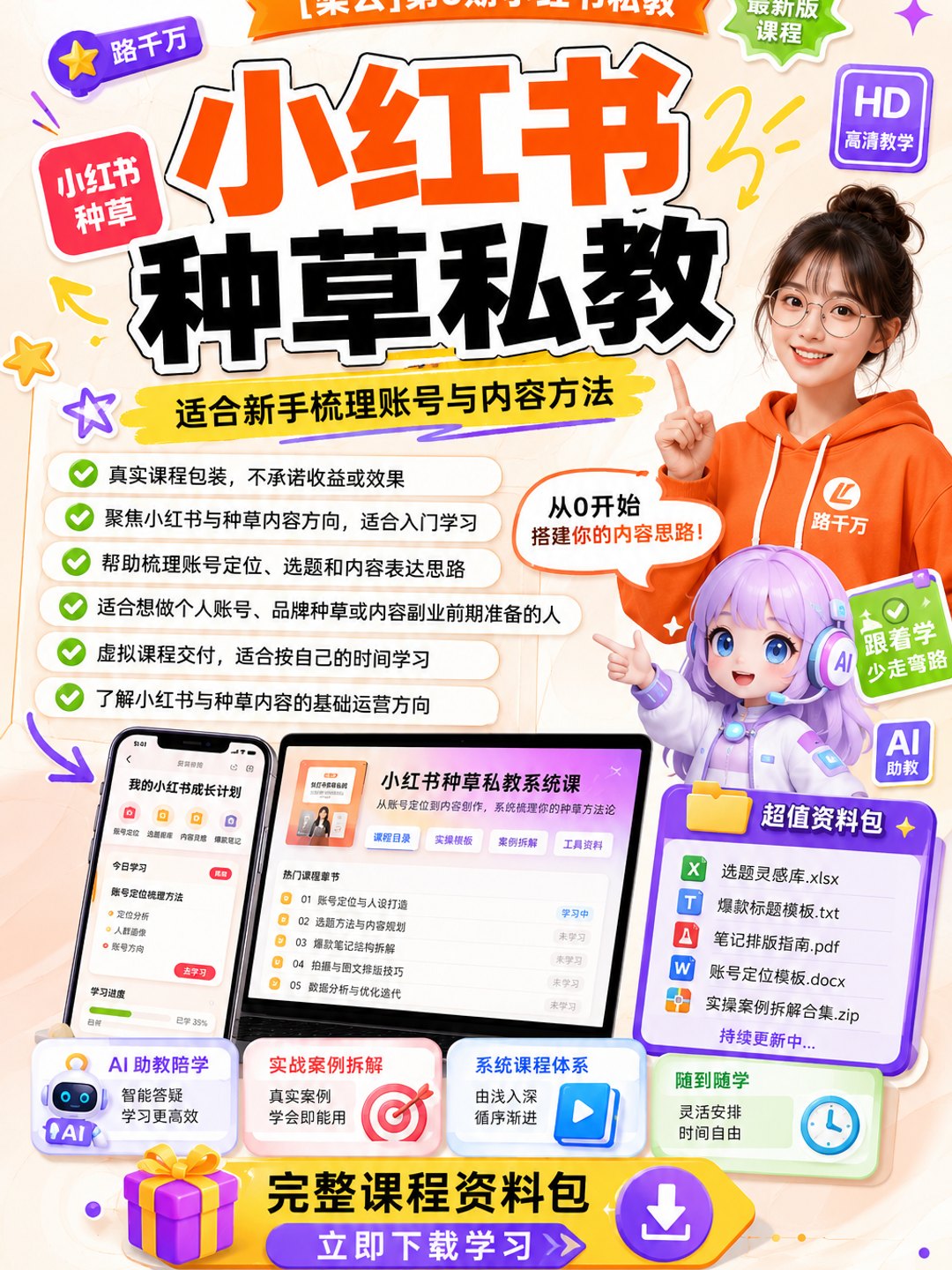 [梨云]第6期小红书私教课程资料