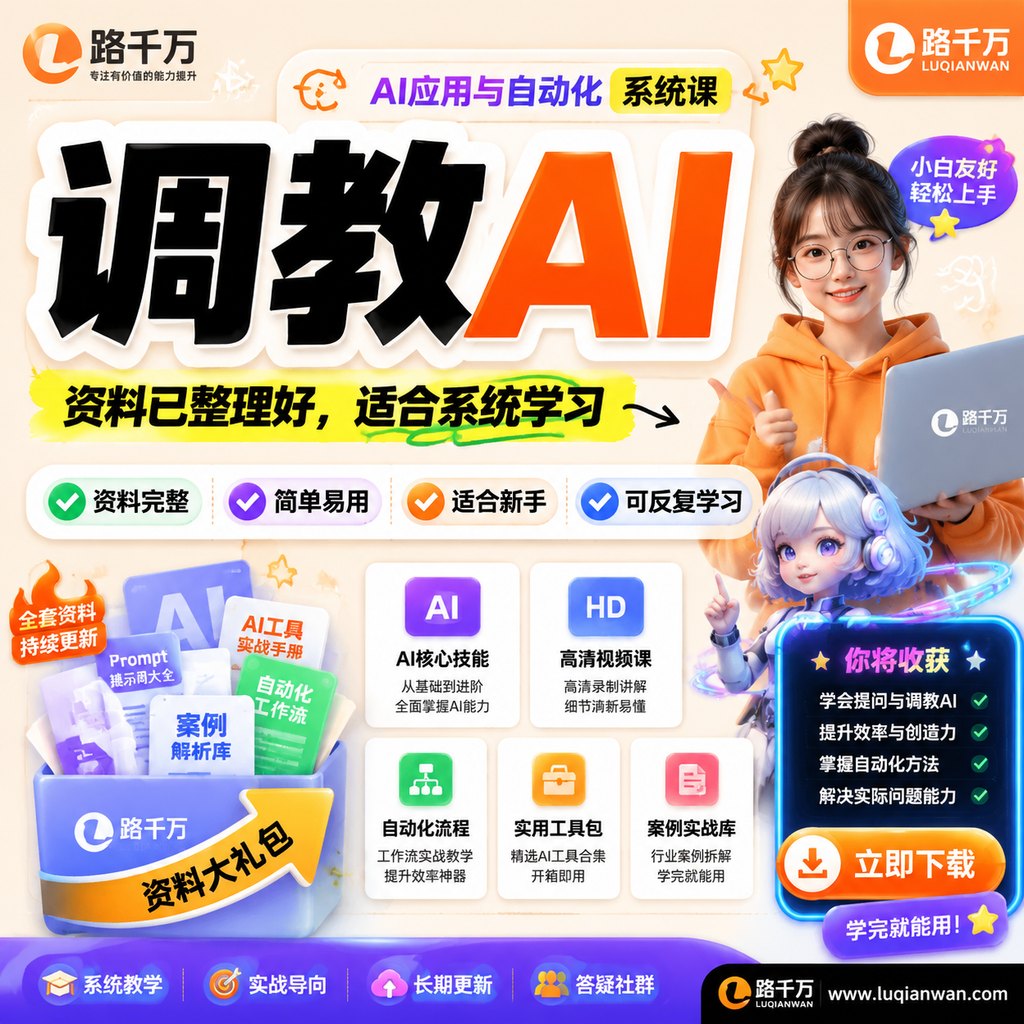 调教AI课程主图