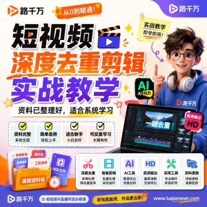 短视频去重剪辑：短视频深度去重剪辑实战教学：从素材整理到发布优化