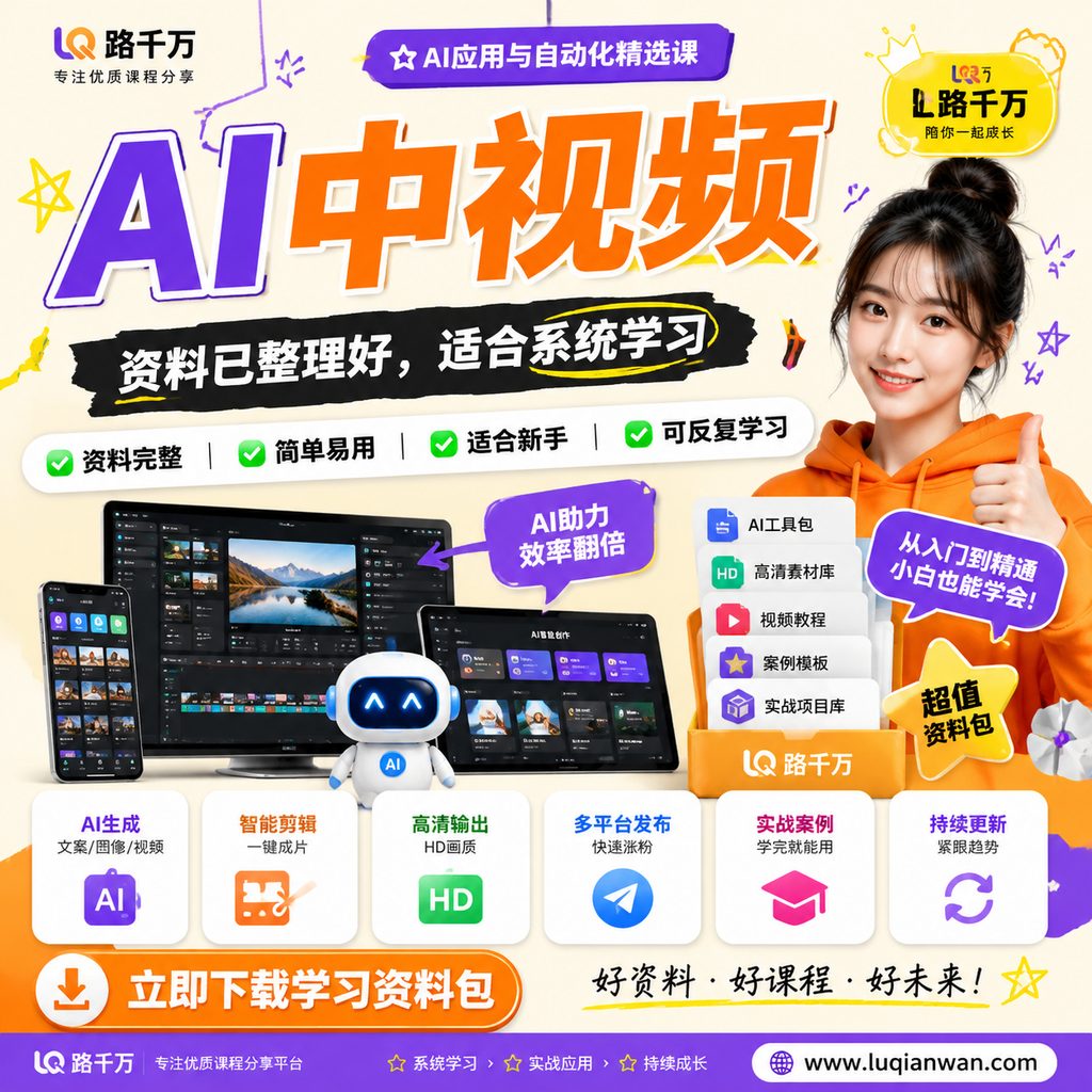 AI中视频课程主图