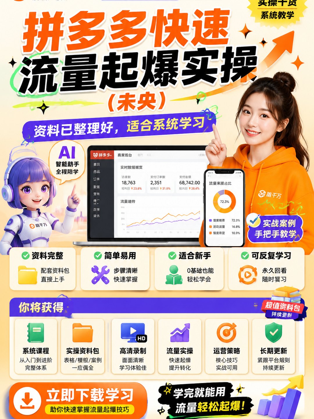 拼多多快速流量起爆实操(未央)课程资料