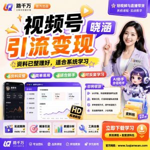 视频号引流变现课程：从内容布局到转化路径的系统学习指南